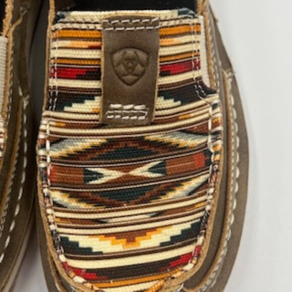 NEW Ariat Cruisers Brown Bomber Chimayo Leather Women’s Slip On Shoes Size 6.5 - Picture 13 of 13